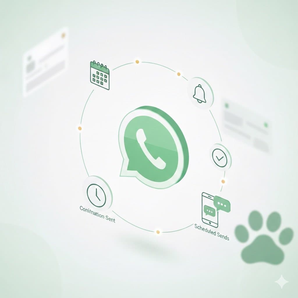 WhatsApp Terminerinnerungen stoppen No-Shows im Hundesalon
